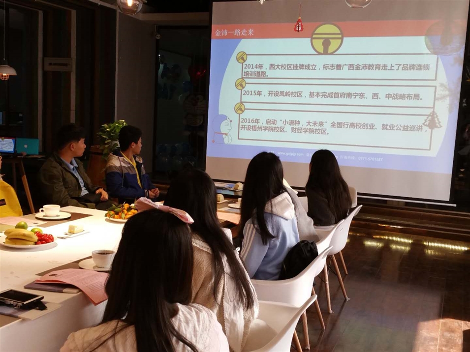 學(xué)員們了解金沛發(fā)展歷程 學(xué)員們了解金沛發(fā)展歷程